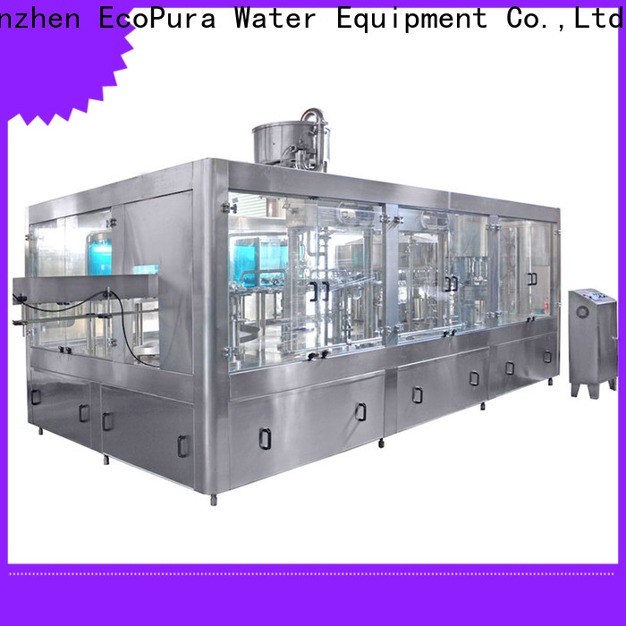 EcoPura standard drink filling machine trader for upgrade industries