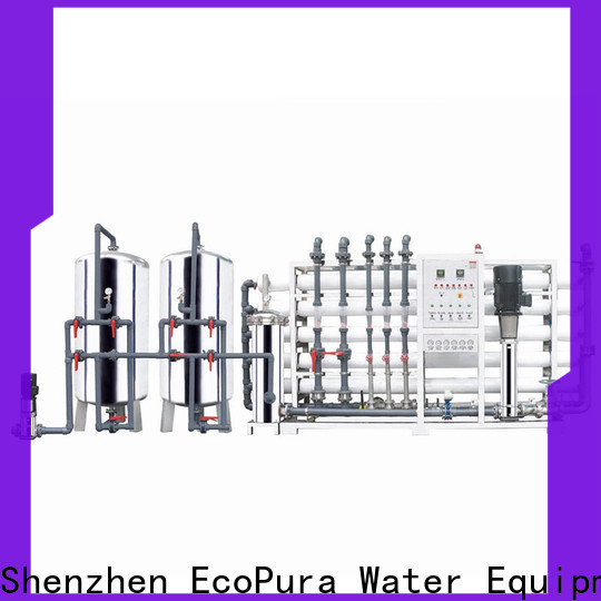 EcoPura 100% quality best water treatment solution expert for water purification