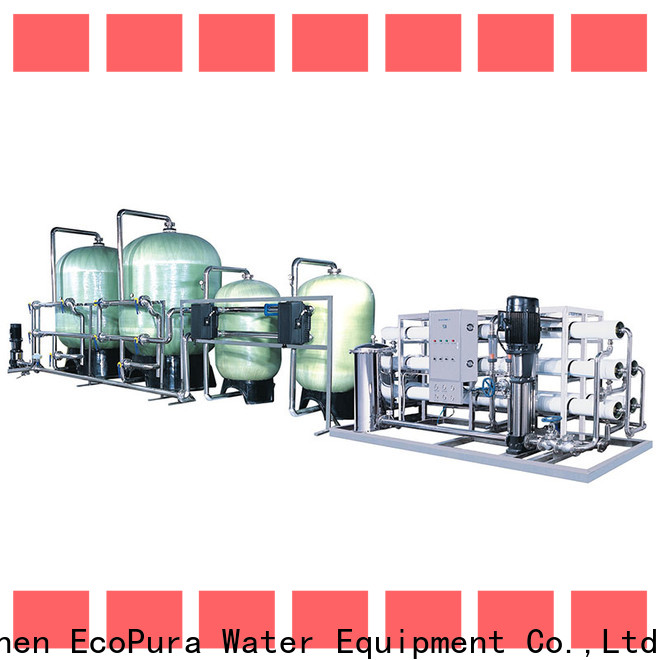 EcoPura 100% quality water treatment products exporter for water purification