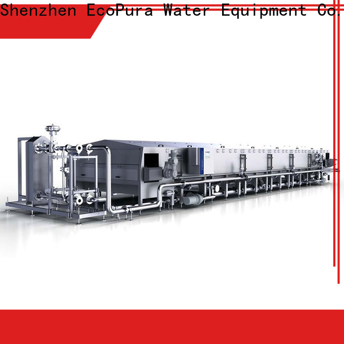 EcoPura tunnel beverage processing equipment looking for buyer for industrial production