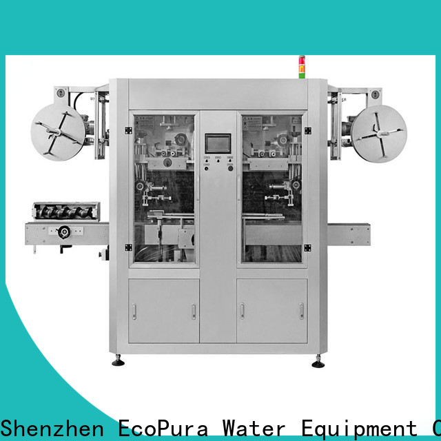 EcoPura labeller bottle labeling equipment international market for wholesale