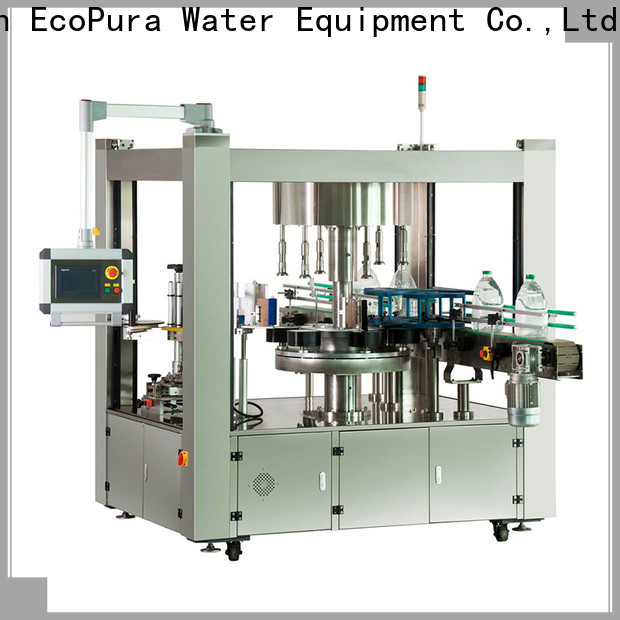 EcoPura ISO9001 certified Bottle Labeling Machine overseas market for commerce