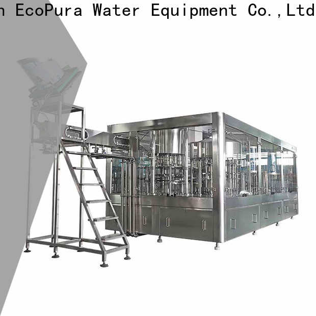 EcoPura water automatic liquid filling machine factory for beverages