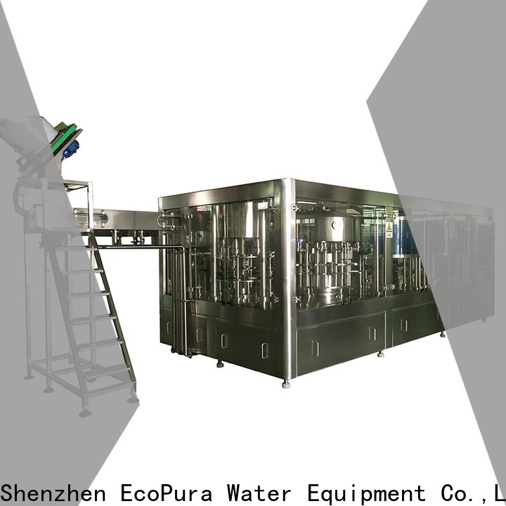 EcoPura 4in1 small liquid filling machine manufacturer for commercial production