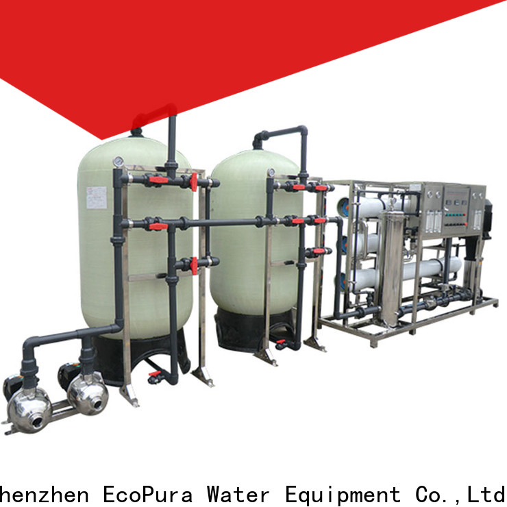 EcoPura 100% quality water processing machine solution expert for water treatment