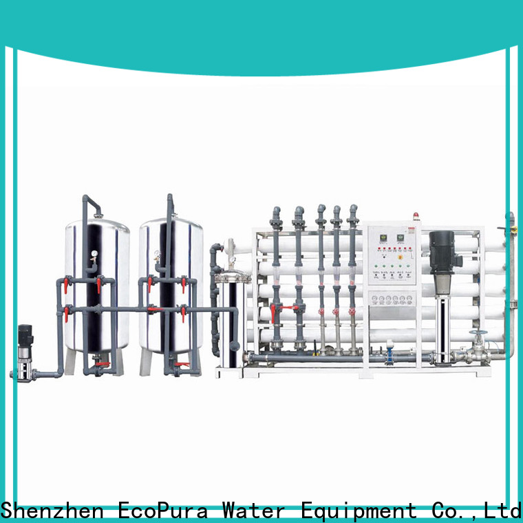 EcoPura desalination water treatment equipment manufacturers solution expert for water purification