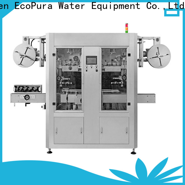EcoPura low moq bottle labeler overseas market for wholesale