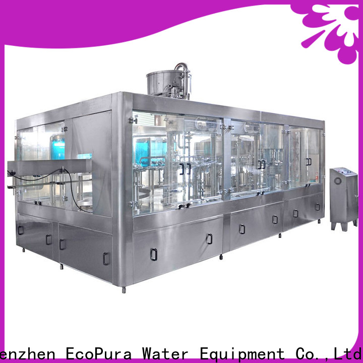 EcoPura latest csd filling machine factory for importer