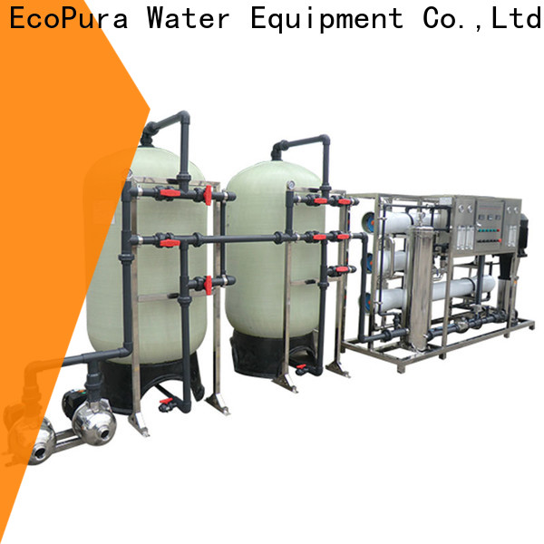 EcoPura 25m3h water treatment process solution expert for the global market