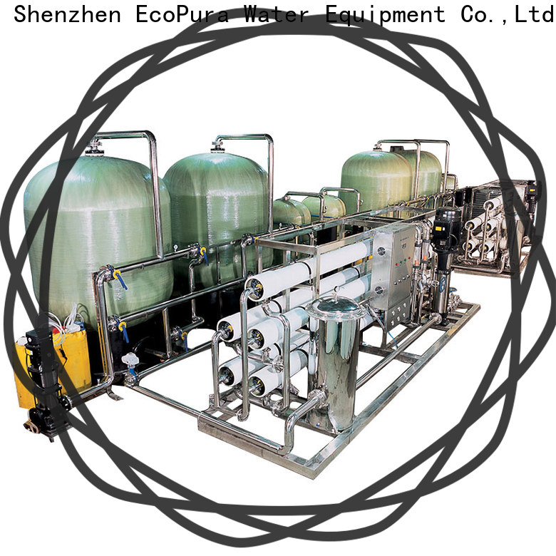 EcoPura premium quality water treatment equipment manufacturers solution expert for water treatment