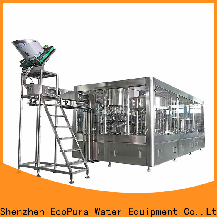 EcoPura affordable automatic liquid filling machine factory for commercial production