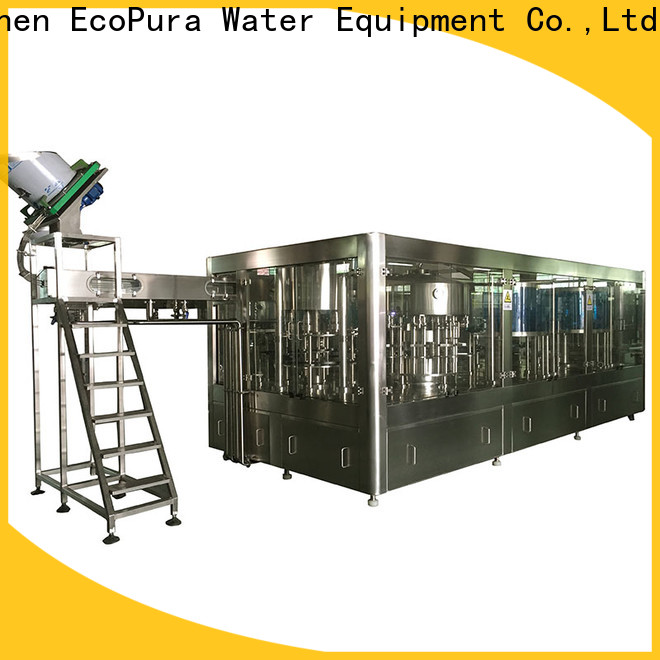 EcoPura 4in1 small liquid filling machine manufacturer for liquids