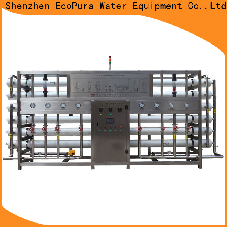 EcoPura 2m3h water treatment equipment for sale exporter for the global market