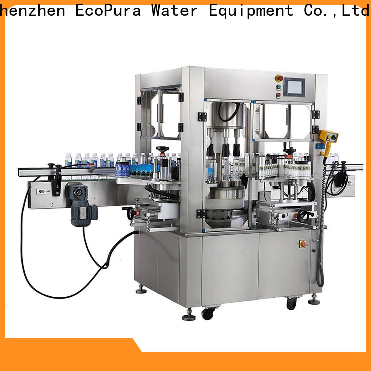 EcoPura factory directly supply bottle labeler equipment trade partner for commerce