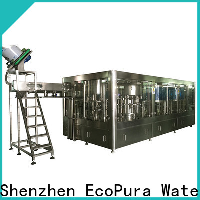 EcoPura 3in1 automatic liquid filling machine factory for commercial production