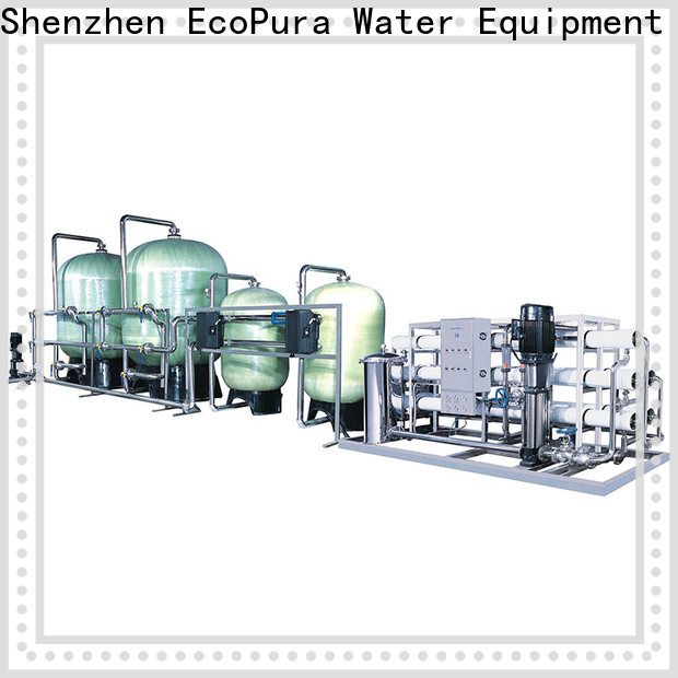 EcoPura premium quality water treatment machine solution expert for the global market