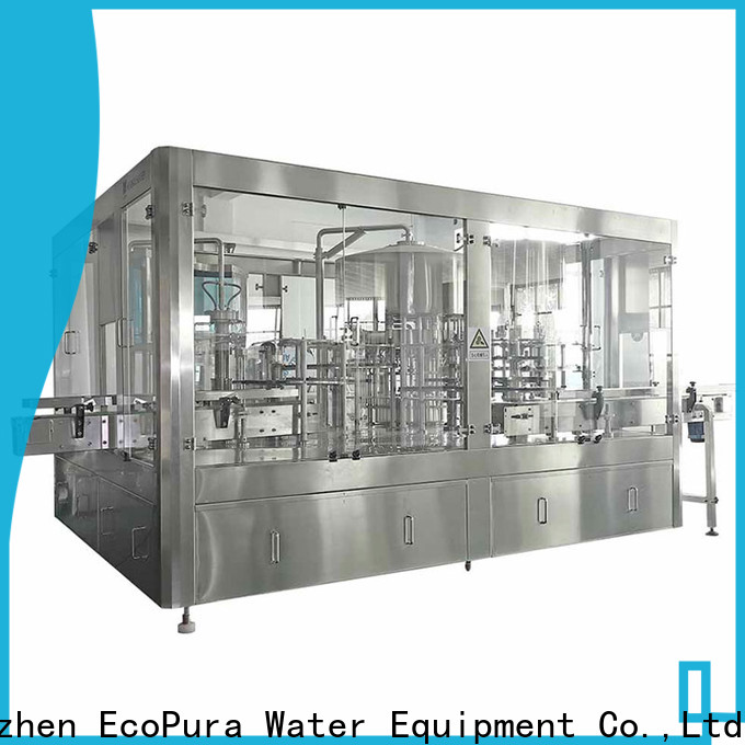 EcoPura OEM ODM mineral water filling machine international trader for factory