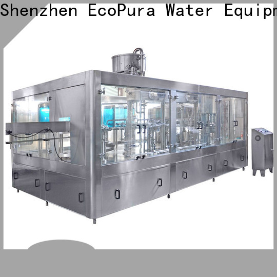 EcoPura standard carbonated soft drinks filling machine wholesale for importer