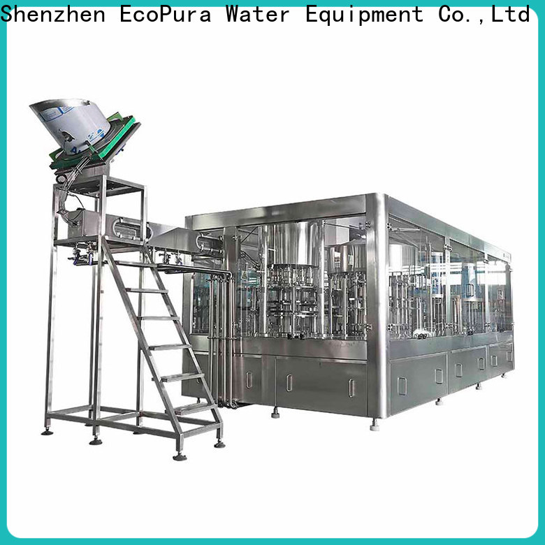 EcoPura machine bottle filler trade partner for commercial production