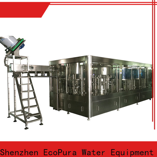 EcoPura affordable automatic liquid filling machine factory for beverages
