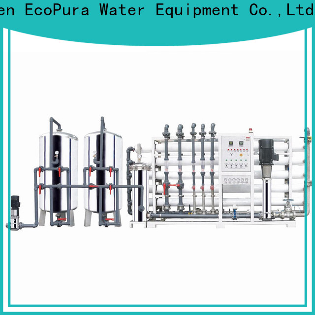 EcoPura premium quality water treatment machine solution expert for water purification