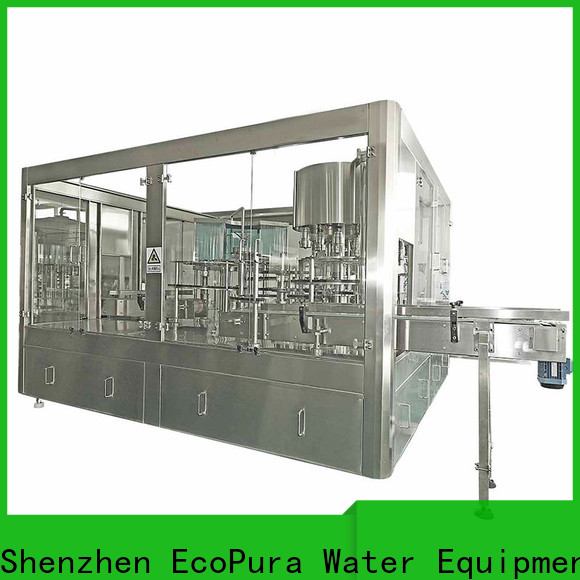 EcoPura liquid water bottle filling machine international trader for sale