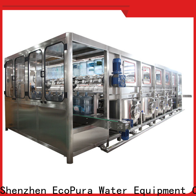 EcoPura 100450bph water filling equipment manufacturer for industrial production