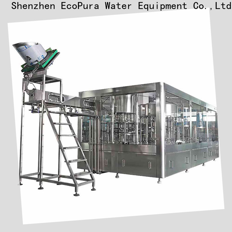 EcoPura 4in1 automatic liquid filling machine factory for beverages