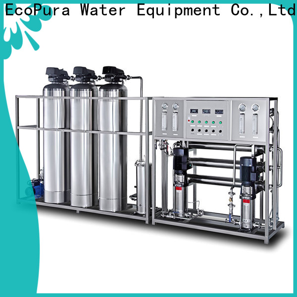 standard best water treatment systems 25m3h exporter for water purification