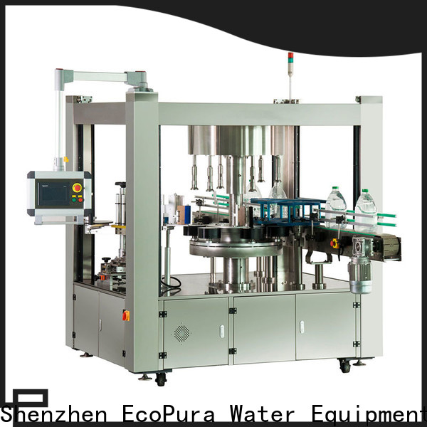 EcoPura ISO9001 certified bottle labeler machine international market for wholesale