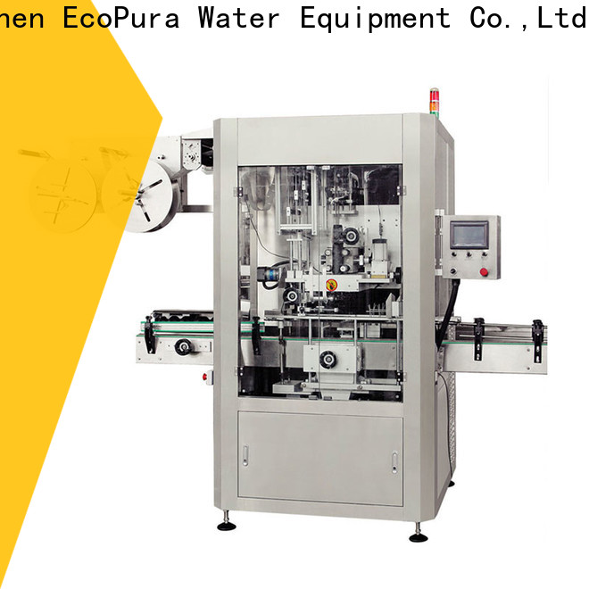 EcoPura factory directly supply bottle labeling equipment trade partner for wholesale