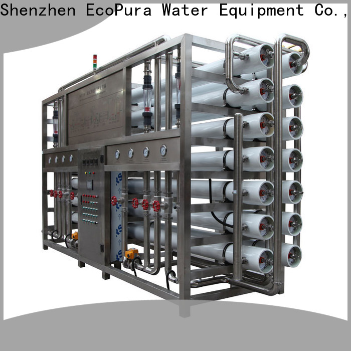 EcoPura strict inspection water treatment plant manufacturers solution expert for the global market