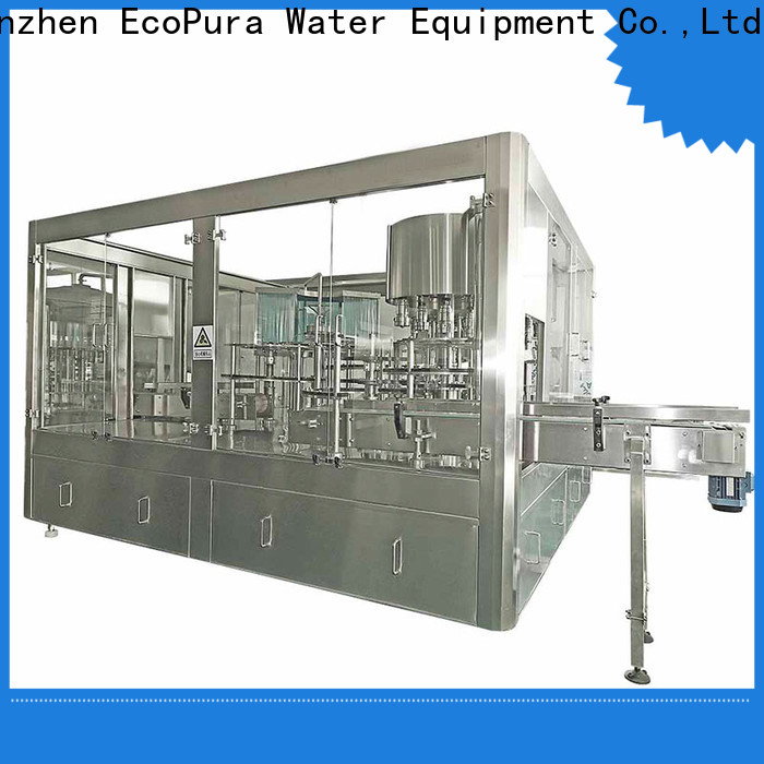 EcoPura hot sale mineral water filling machine producer for distribution