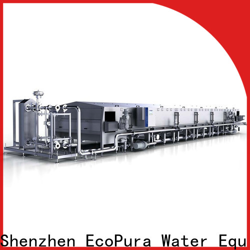 EcoPura tunnel beverage processing equipment looking for buyer for industrial production