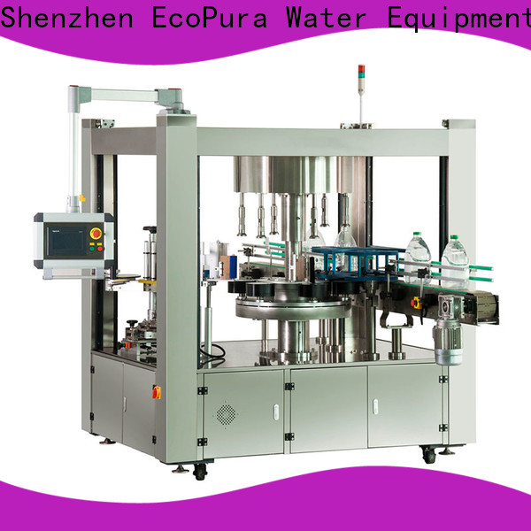 EcoPura ISO9001 certified bottle labeler equipment overseas market for sale