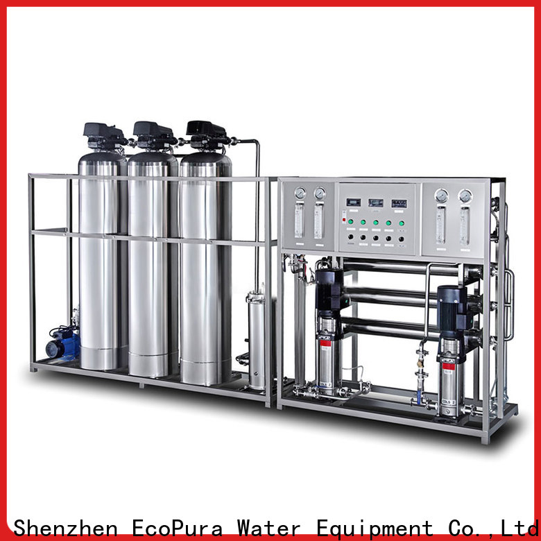 EcoPura 100% quality water treatment machine price exporter for water purification