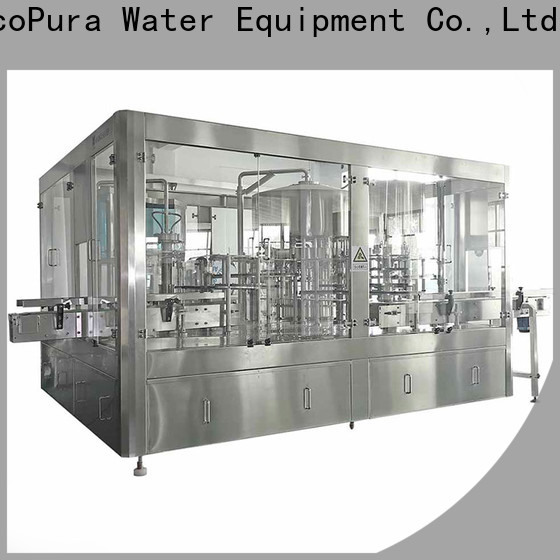 EcoPura liquid water bottle filling machine producer for distribution