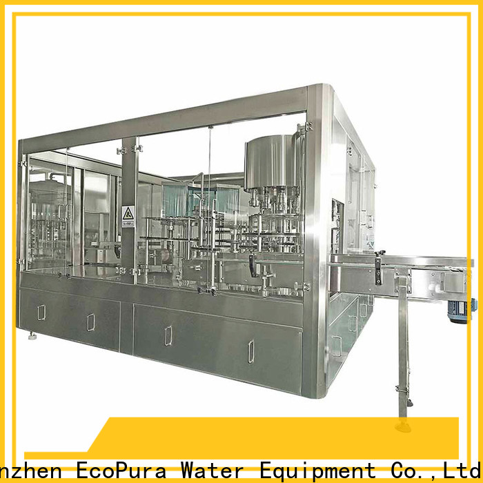 EcoPura unbeatable price mineral water filling machine overseas trader for distribution