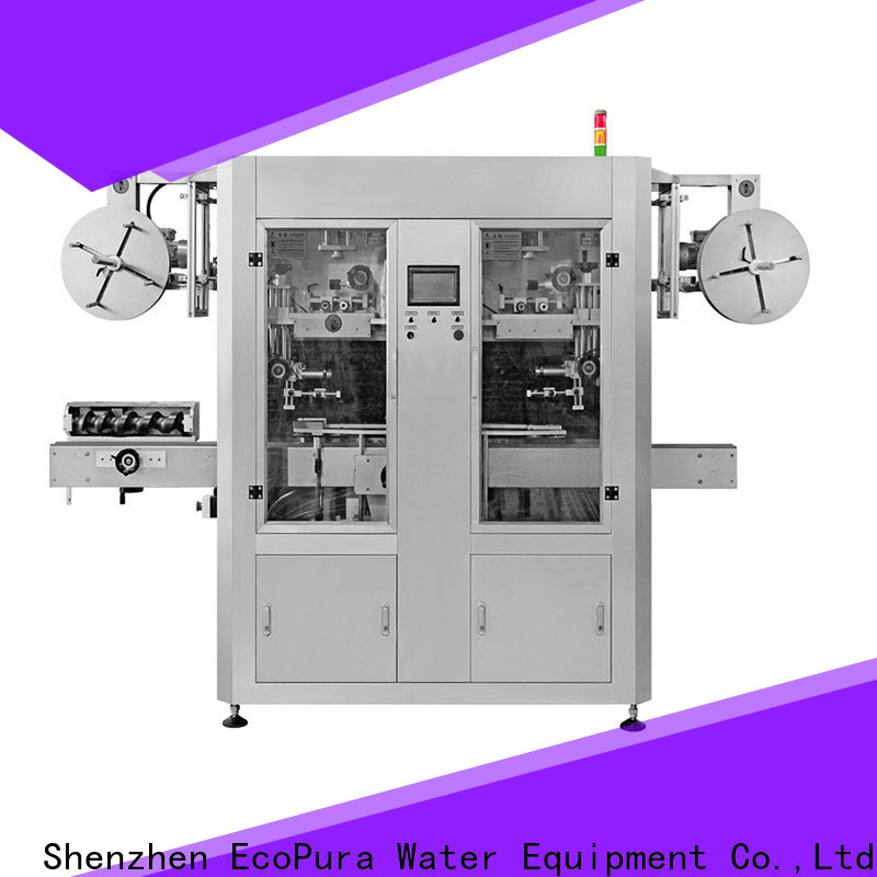 EcoPura labeller bottle labeler equipment international market for commerce