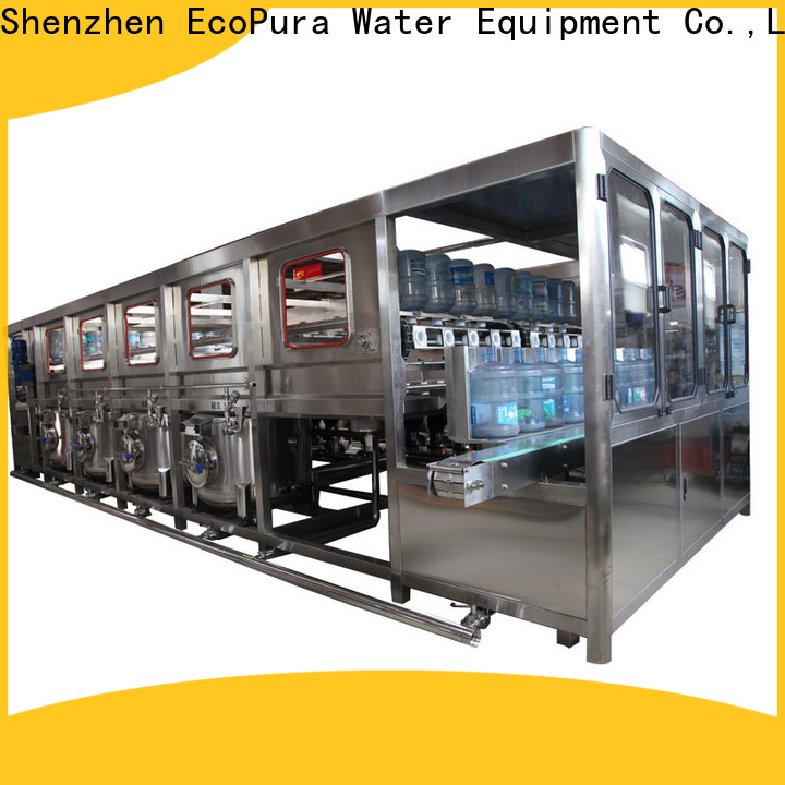 EcoPura 100450bph bottle filling machine price manufacturer for industrial production