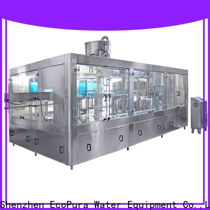 EcoPura csd drink filling machine factory for upgrade industries