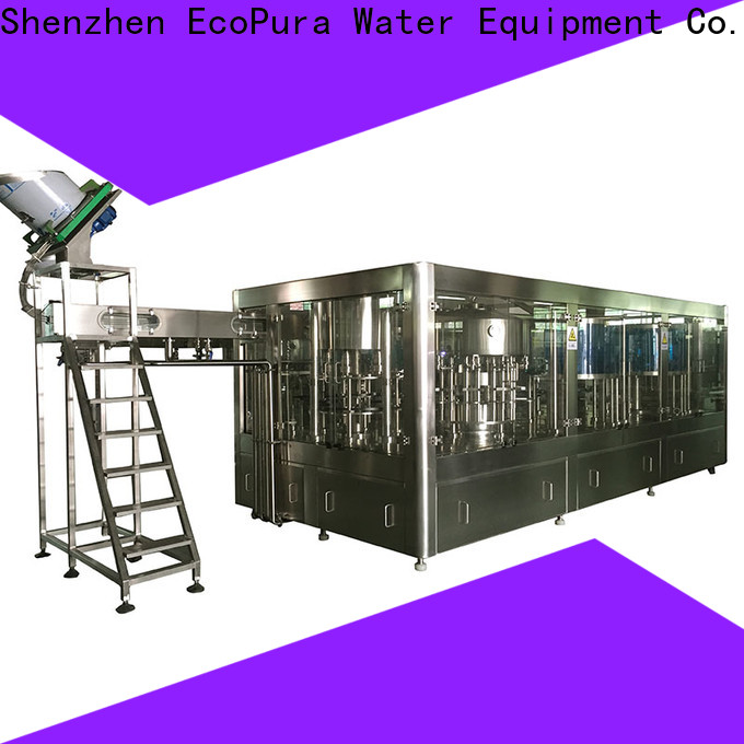 EcoPura 4in1 small liquid filling machine trade partner for liquids