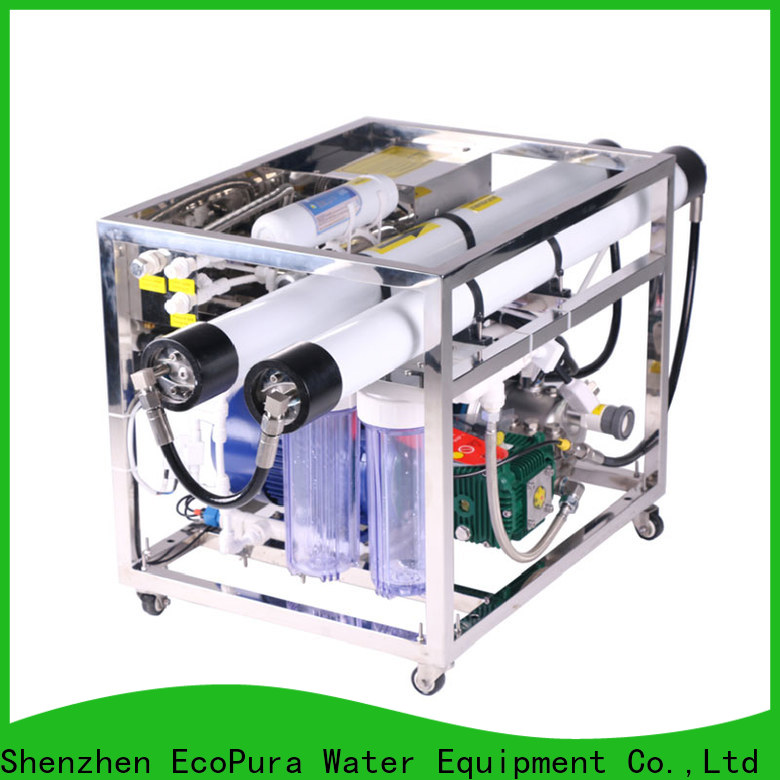 EcoPura 8000lh water treatment machine exporter for the global market