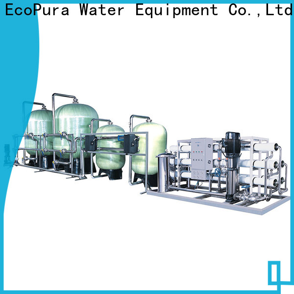 EcoPura systems water treatment equipment supplier exporter for water purification