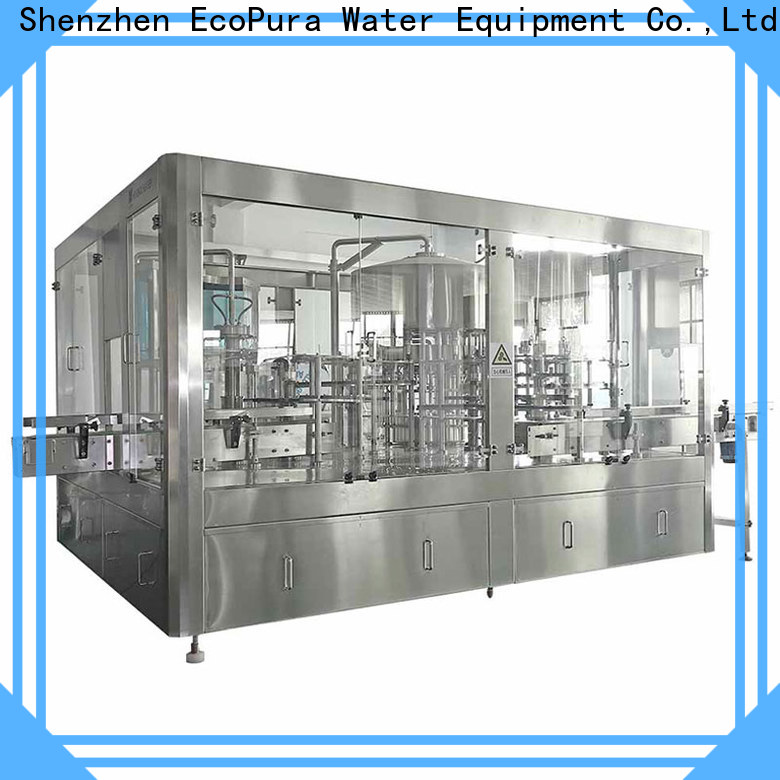 EcoPura hot sale water bottle filling machine overseas trader for sale