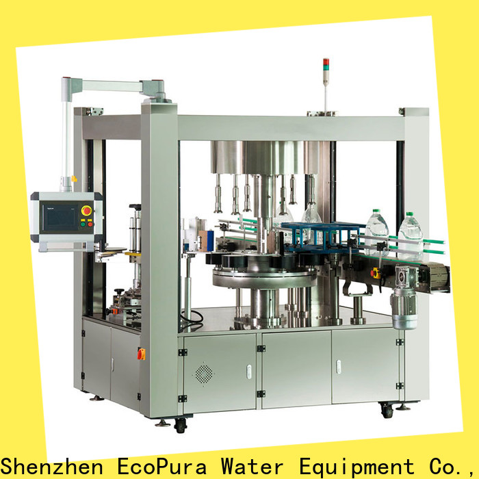 EcoPura ISO9001 certified bottle labeler equipment international market for sale