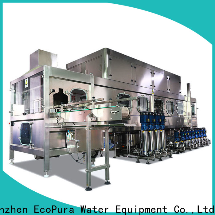 EcoPura machine mineral water bottle filling machine factory for distribution