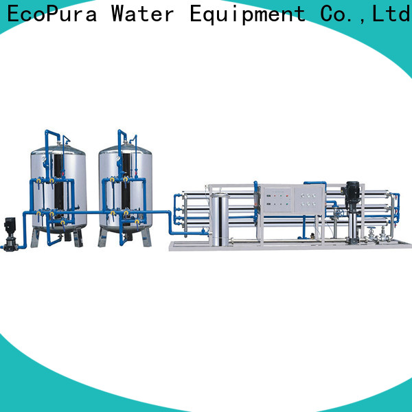 EcoPura standard water treatment machine price exporter for water treatment