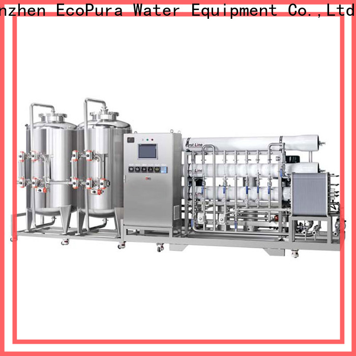 EcoPura premium quality water treatment machine manufacturers solution expert for water treatment