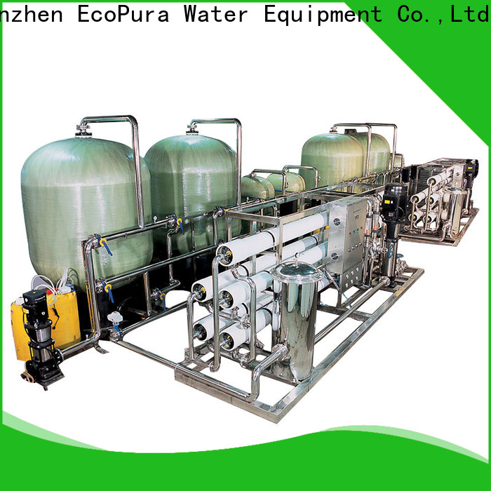 EcoPura 8000lh water treatment equipment solution expert for the global market
